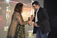    presenter   PADMA SHRI Ritu Kumar   winner   Entertainment News Anchor Marathi   Rakhee Shivaji Shelke TV 9 Maharashtra.